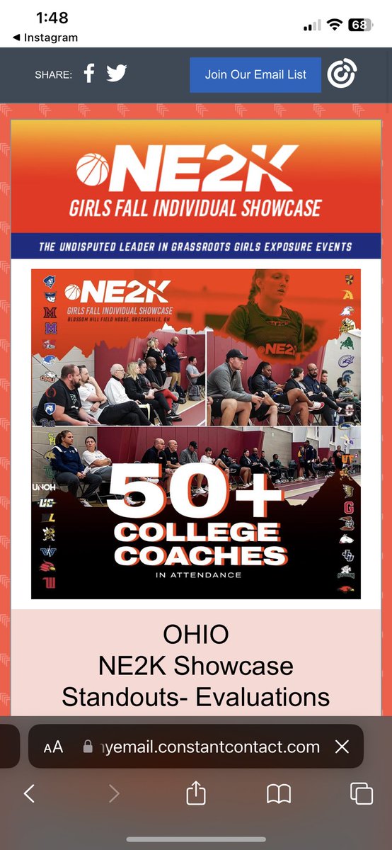 LibbyHenry10's tweet photo. Check out my player evaluation from this weekends NE2K Showcase!

https://t.co/yKIm1YIoEW https://t.co/sAHH8gwULy