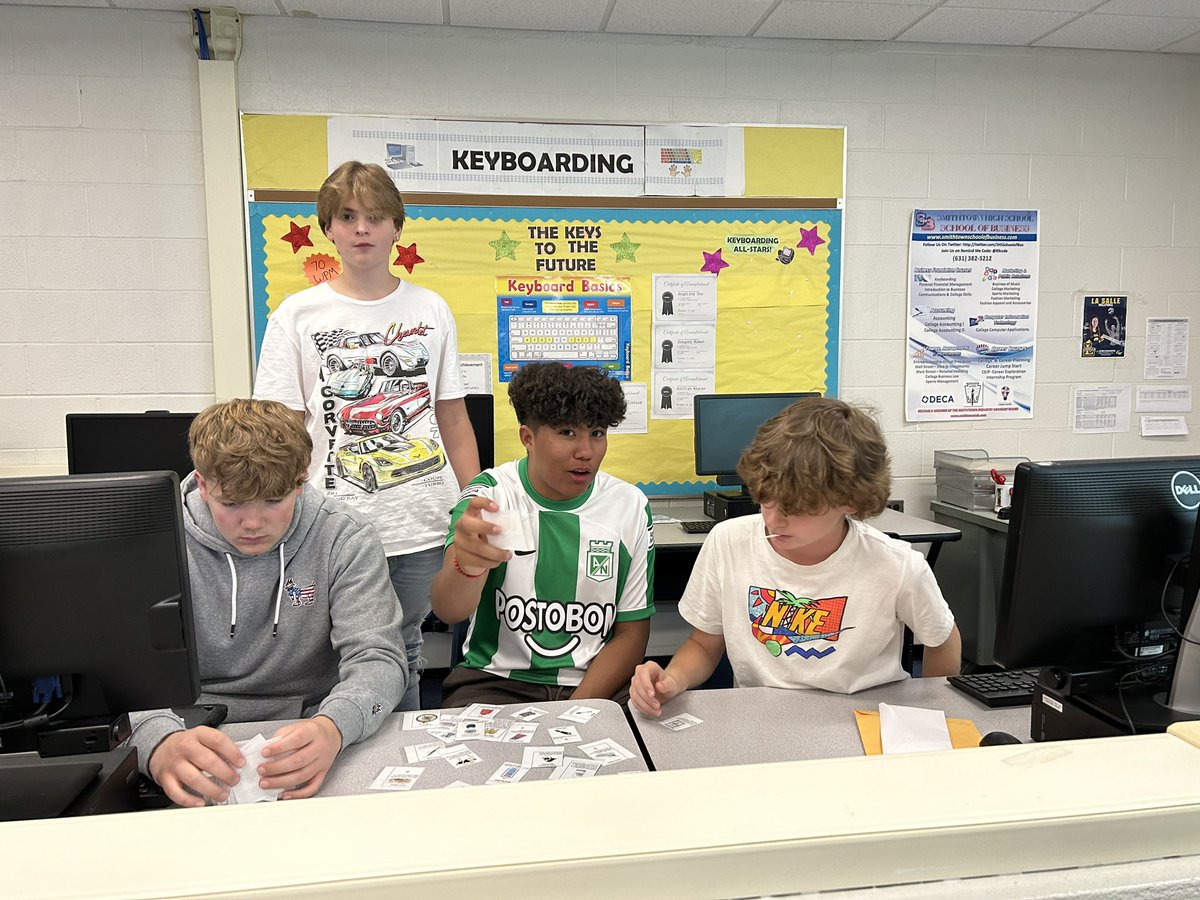 denise_dlm45's tweet photo. Mrs Massimo's Intro to Business class explores unlimited wants/limited resources with Space Quest! https://t.co/jAfkwLbkYx
