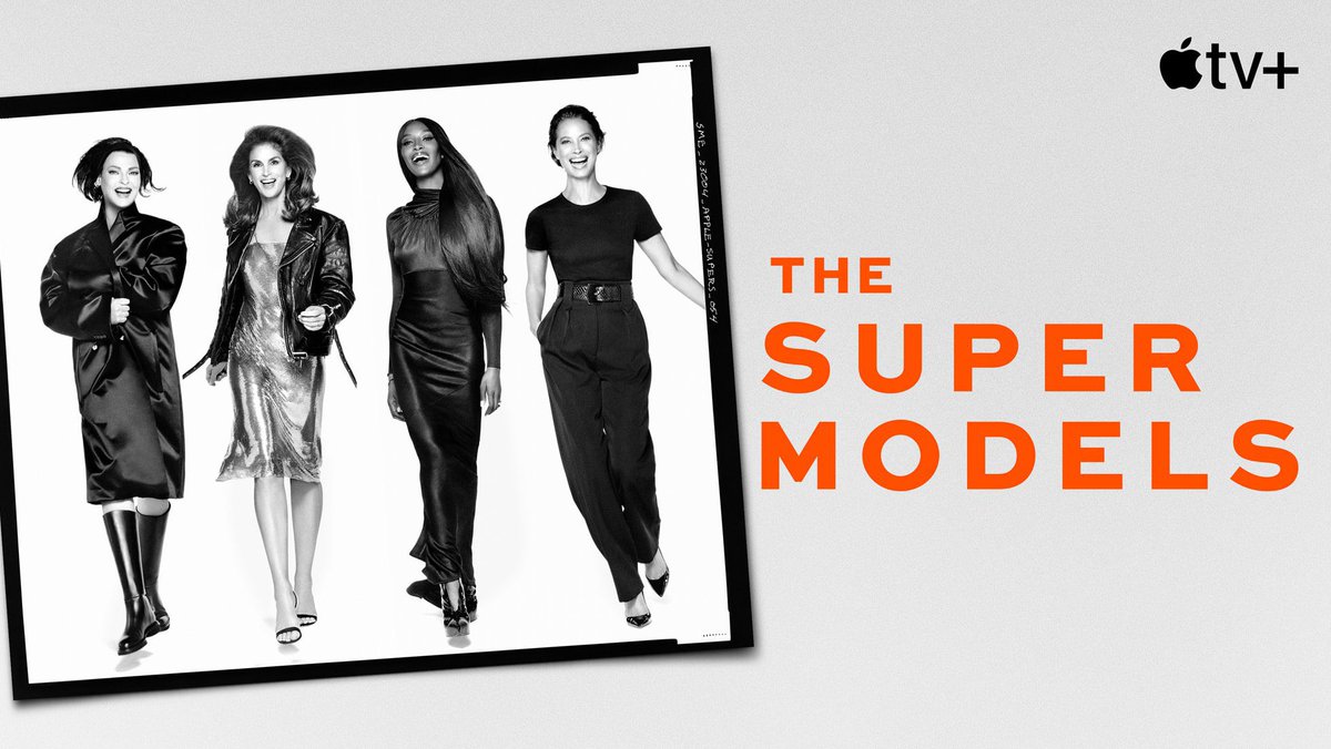 For anyone even remotely into fashion, beauty or ‘80s and ‘90s in general, I cannot recommend the 4 part documentary on @AppleTV enough! #TheSuperModels #NaomiCampbell #LindaEvangelista #CindyCrawford #ChristyTurlington