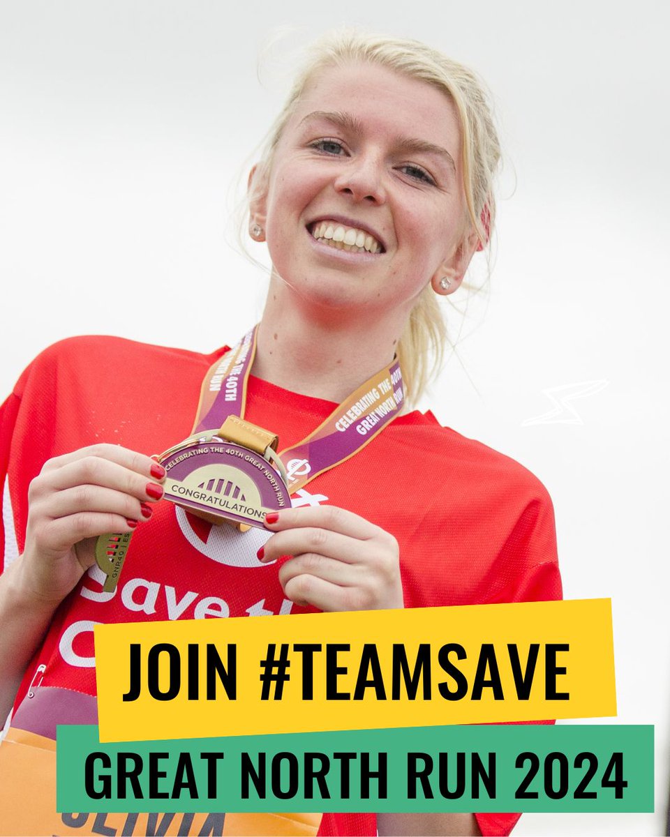 savechildrenuk's tweet photo. Congrats to this year's Great North Run runners ๐๐ผ Youโve smashed our target and reached ยฃ25k!
We're taking 2024 registrants now โ so if you fancy joining #TeamSave and taking on a challenge for children, sign up now ๐๐๐ป https://t.co/uZ5nkL0GaF
#GreatNorthRun2023 #GNR24 https://t.co/SoKEt5VSEu