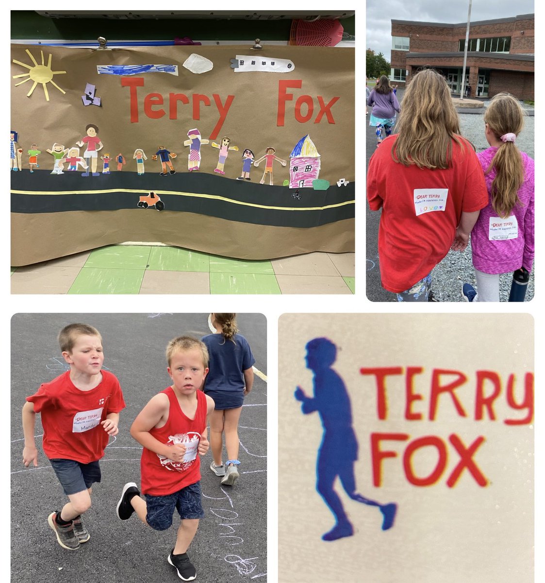 Terry Fox had a dream. He wanted to raise money and awareness for cancer research. Thank you to everyone <a href="/HebbPatriots/">Hebbville Academy</a> for participating today. ❤️