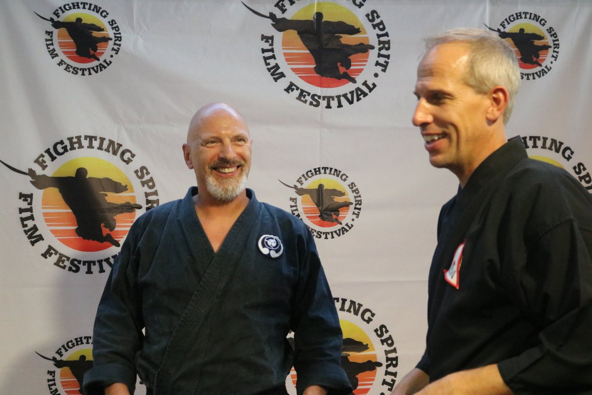 FSFilmFestival's tweet photo. Thank you to Goran Powell and Chris Bradford @YoungSamurai for the Martial Arts in Fiction Seminar at #FSFF2023
#fsff #fightingspiritfilmfestival #filmfestival #martialarts #chrisbradford #goranpowell https://t.co/z5JajhPLQL