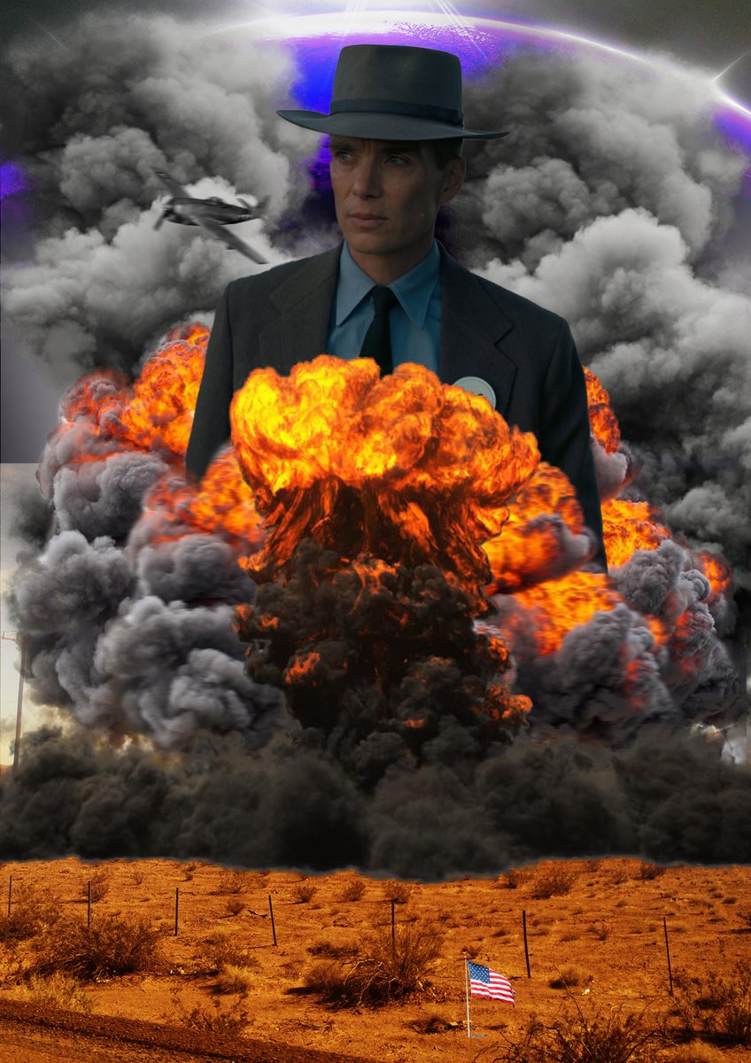 WarSkyDzn's tweet photo. Poster for OPPENHEIMER (FAN ART)

Thx for support 
@NolanAnalyst @OppenheimerFilm https://t.co/Vx9s35vSwz