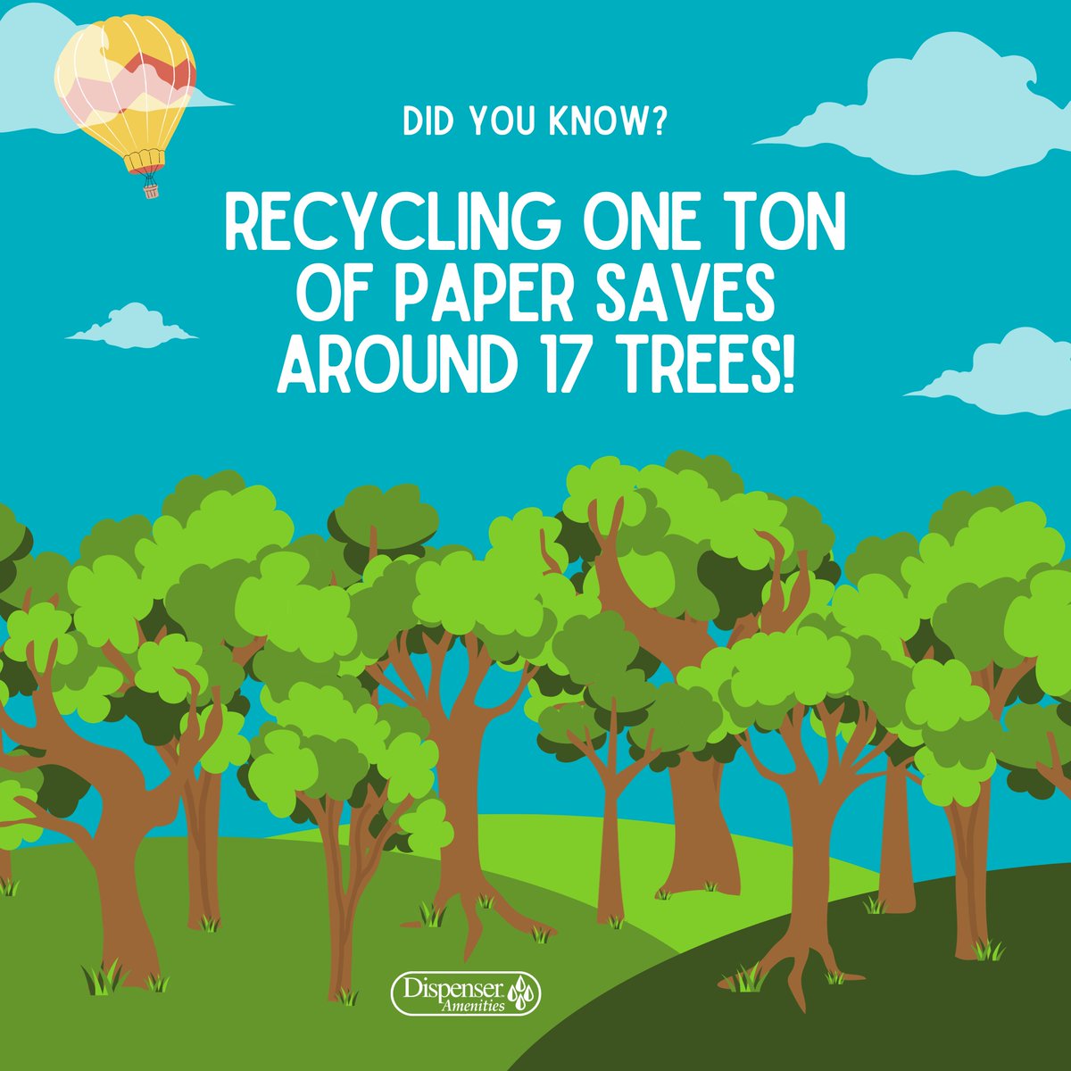 Did you know that recycling one ton of paper saves around 17 trees from being cut down?🌳
It also saves about 4100 kilowatts of energy, enough to power the average home for 6 months!
#recyclingfacts #pollutionfacts