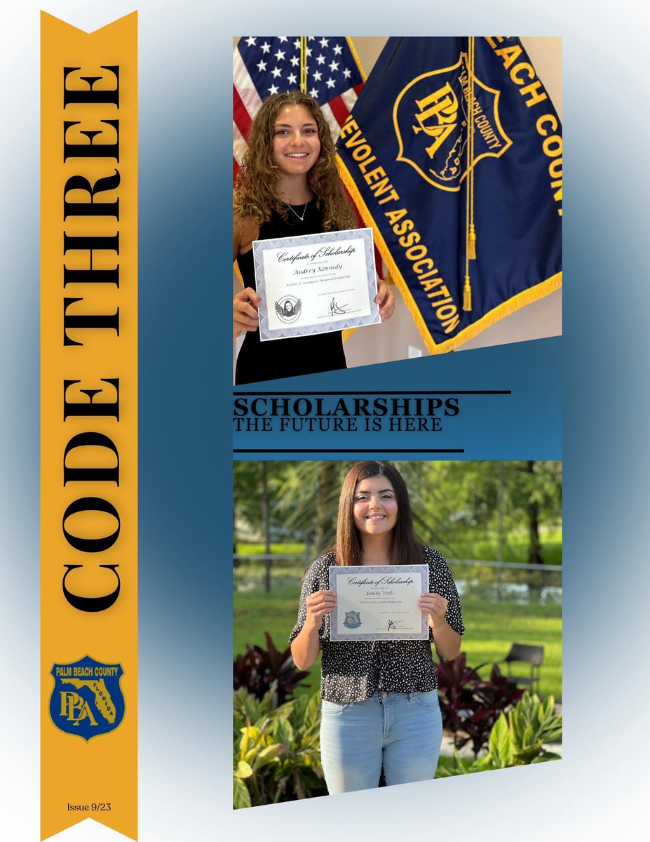 PBC_PBA's tweet photo. Our new and improved Code Three Fall 2023 edition is here, don't forget to check your mailbox...
#PBACodeThree #PBATheVoiceOfLawEnforcement #PBAHasYourBack https://t.co/R8ik9Jm3tI