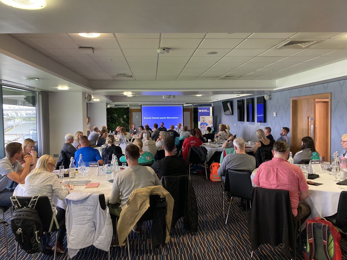TopherSmith2012's tweet photo. A brilliant day at Edgbaston with a fantastic network of passionate and skilled leaders who place creating inclusive environments and positive experiences for all young people at the heart of what they do #YSTLeadSchools #inclusion2024 @youthsporttrust https://t.co/Ra8T4AQW4h