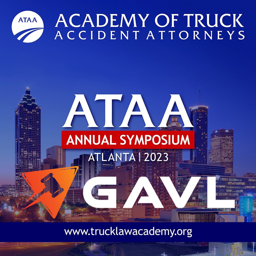 Gavl_Marketing's tweet image. One Week Away!

GAVL is proudly attending and sponsoring the 2023 Academy of Truck Accident Attorneys Annual Symposium!

gavlmarketing.com/events/2023-ac…

#ATAA #ATAASymposium #Symposium #Attorney #Law #LawFirm #Lawyer #Legal #LegalProfession #TrialAttorney #TrialLawyer #TruckCrashLawyer