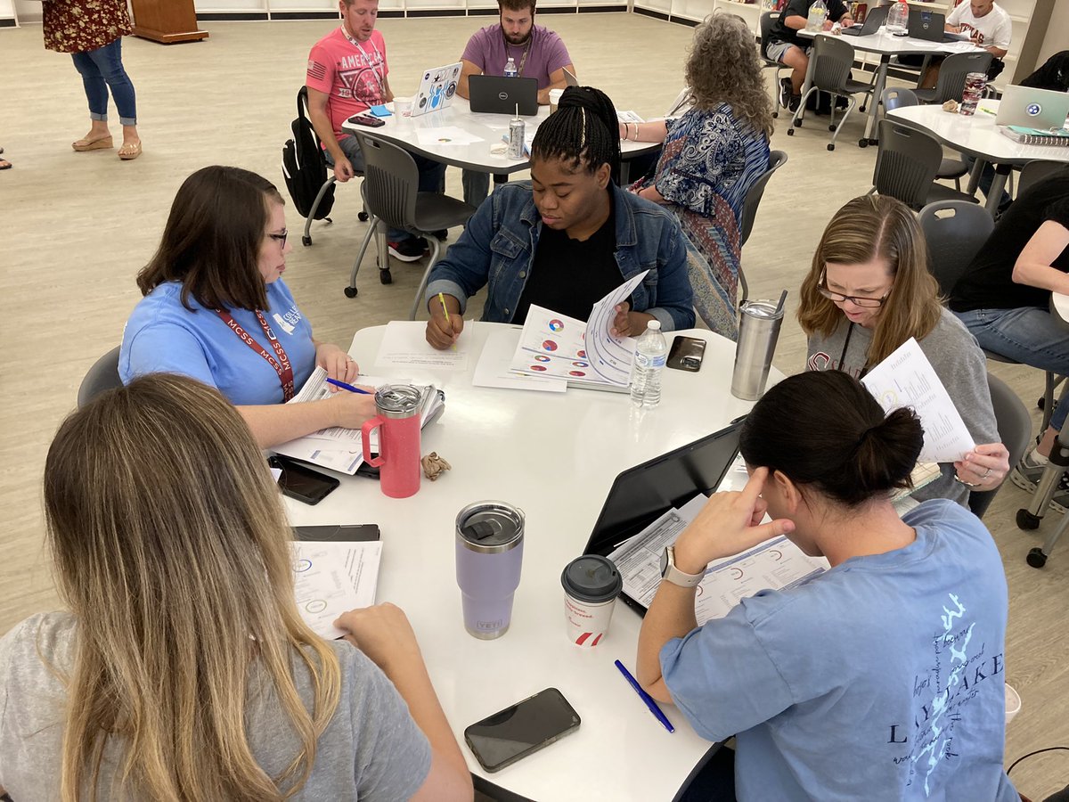 JenLMcKinney's tweet photo. Incorporating best practices and strategies in our data meeting this morning. @SHSSenators https://t.co/w8zrHuGMBm
