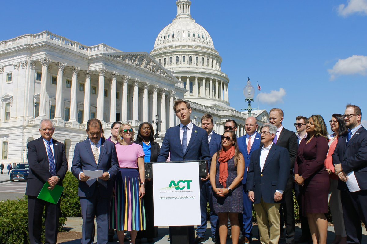 Yesterday, I hosted a press conference with <a href="/ACTNational/">Association for Commuter Transportation (ACT)</a> for #TDMWeek. 

I’ll be introducing legislation to restore transit benefits, cut by Trump, that reduce traffic and put money back in employees’ pockets.