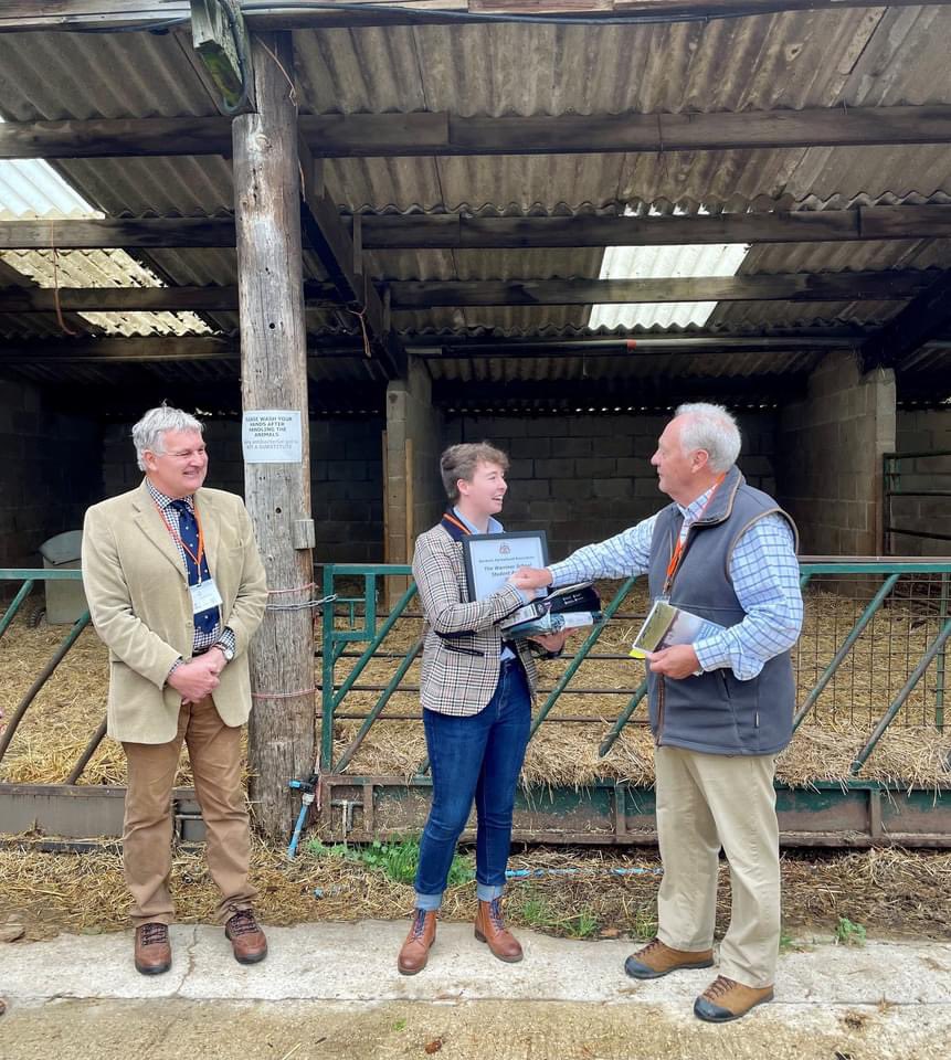 Yesterday we were very proud to welcome back one our ex-students, Abi Game, to receive the Warriner School Student Award from the Banbury Agricultural Association.