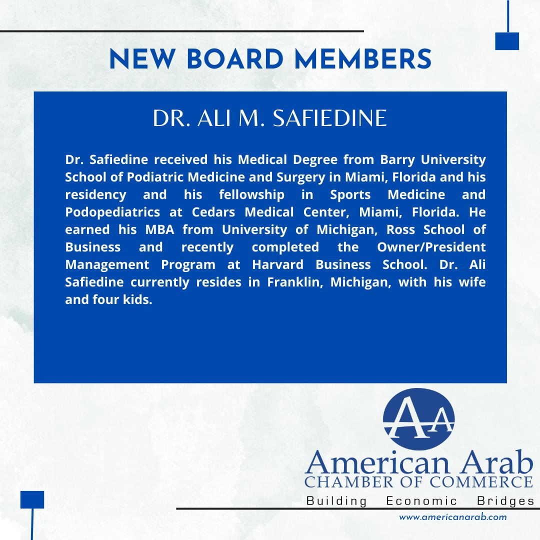 Meet Dr. Ali M. Safiedine!