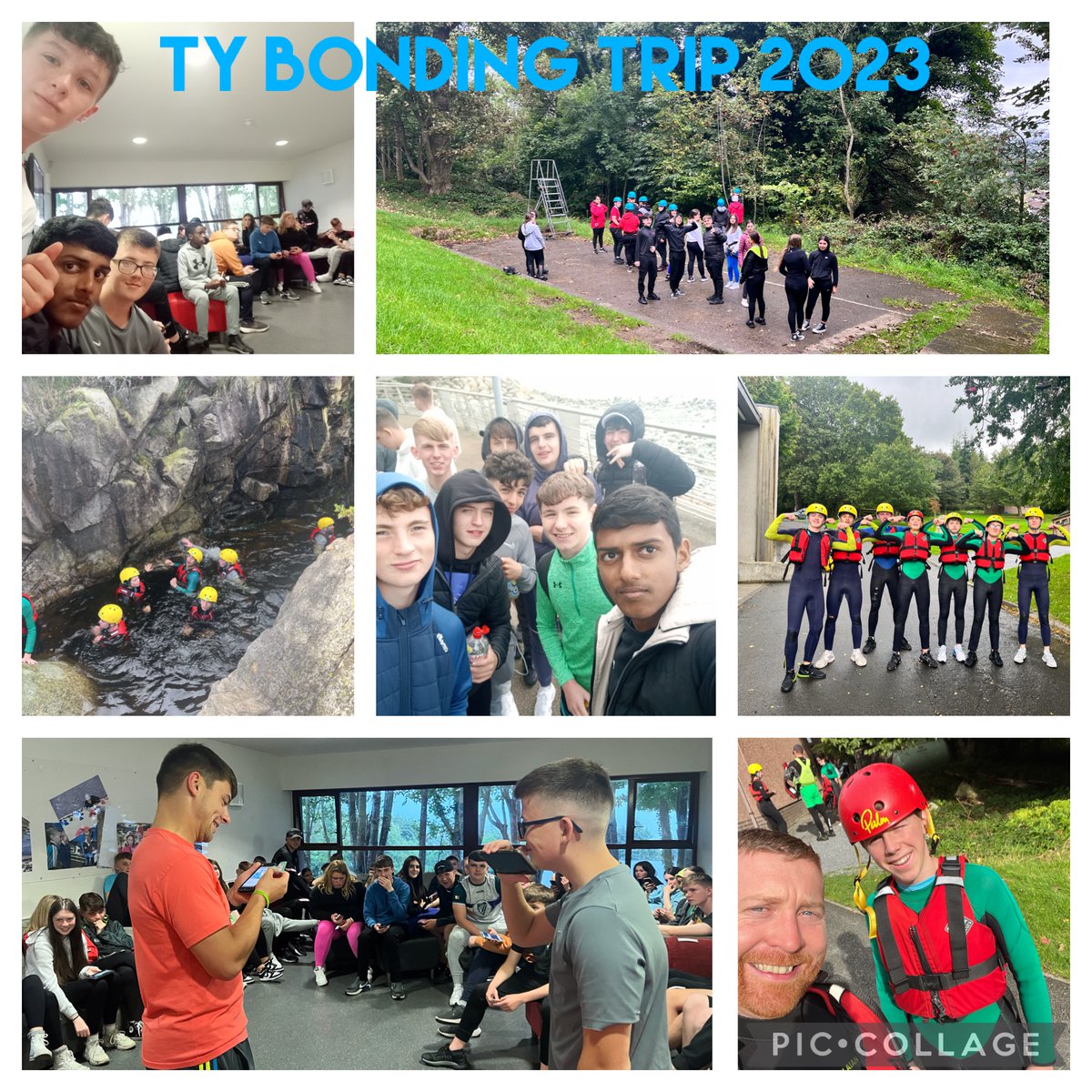 BallymakennyC's tweet photo. A massive thanks to all our fantastic TY students on a very successful TY Bonding Trip in YMCA Newcastle.
We had a great time and made some excellent memories. #TY23. #louthchat https://t.co/bIgsFVstwj