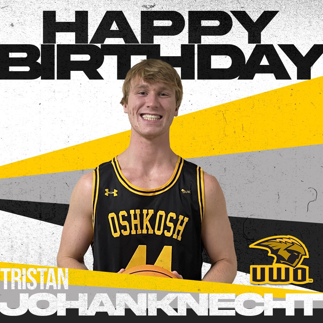 Happy Birthday to freshman big man <a href="/TJohanknecht/">Tristan Johanknecht</a>!!!! #GDTBAT #OneFist