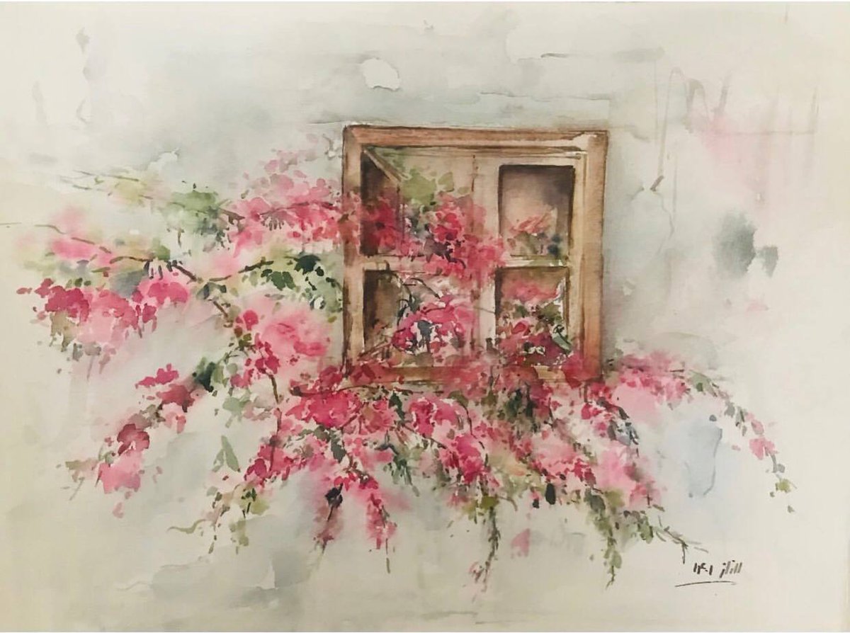 The window of my room opened to this beautiful window. The delicate branches of pink flowers swayed with every breeze.

objkt.com/asset/KT1REN8F…

#nft #nftartist #nftcommunity #nfts #watercolor #paintings #nfttezos #watercolorpainting #nftpaint #watercolorart #nftobject #nftare