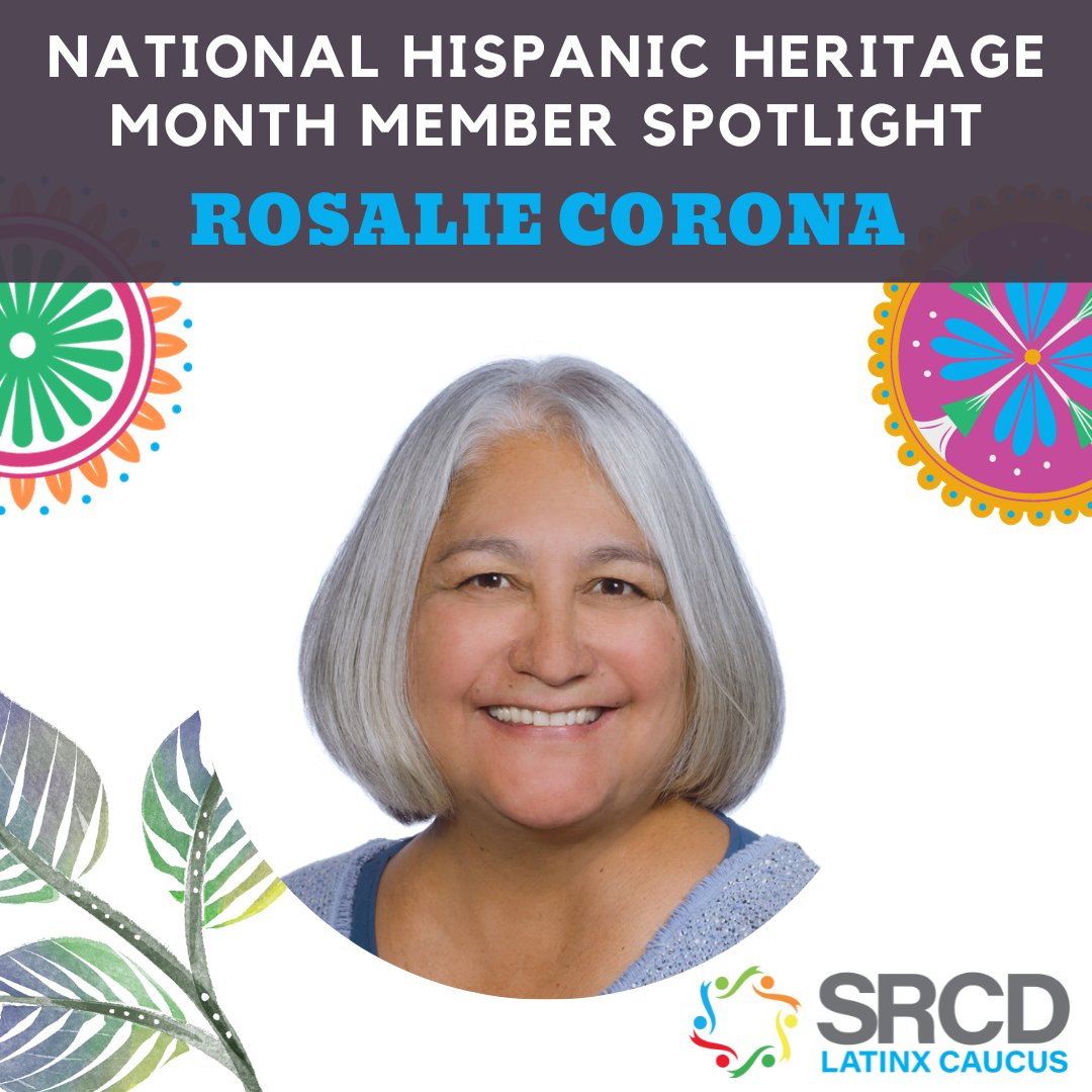 Society for Research in Child Development (@srcdtweets) on Twitter photo In our first SRCD #HispanicHeritageMonth Member Spotlight, hear from <a href="/RosalieCorona/">Dr. Rosalie Corona (she/her/ella)</a> (@VCUclinpsy) about who inspired her to go into the #ChildDevelopment field: bit.ly/45X00GF <a href="/SRCDLatinx/">SRCD Latinx Caucus</a> In our first SRCD #HispanicHeritageMonth Member Spotlight, hear from <a href="/RosalieCorona/">Dr. Rosalie Corona (she/her/ella)</a> (@VCUclinpsy) about who inspired her to go into the #ChildDevelopment field: bit.ly/45X00GF <a href="/SRCDLatinx/">SRCD Latinx Caucus</a>