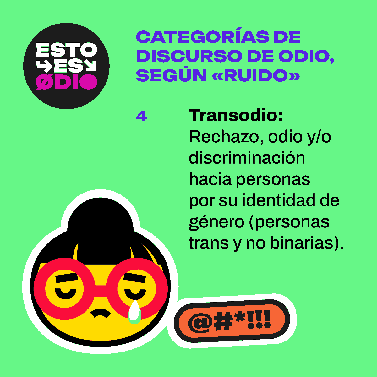 Si las y los parlamentarios dejaran de odiar tanto, podrían usar esa energía para trabajar más y mejor. Es una propuesta concreta 🙋‍♀️ les dejo esta definición para el día de hoy: