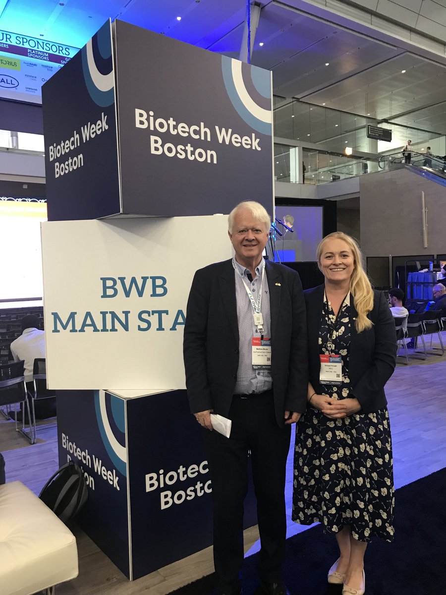 In Boston at Biotech Week with ⁦@sineadmkeogh⁩ promoting US - Ireland partnerships in Biopharma