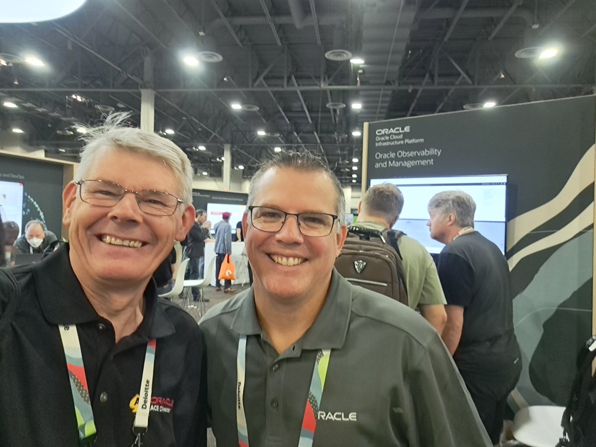 Looking forward to helping Aaron Rimel from the OCI Stack Monitoring team at the Hands On Lab today at Oracle Cloud World . #ocw #CloudWorld #oracleace <a href="/version1/">Version 1</a>