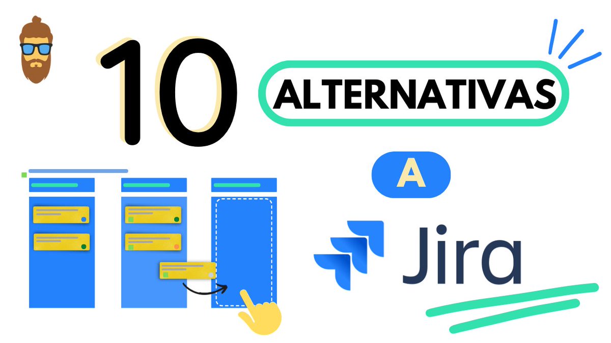 Sin dudas JIRA es la herramienta de gestión de proyectos más popular de la industria.  

Pero NO ES LA ÚNICA  

Hoy te traigo 10 alternativas IGUALES o MEJORES a JIRA.  

Para tu equipo o para tus proyectos personales.  

Click aquí👉youtu.be/cWy2vzo-46U