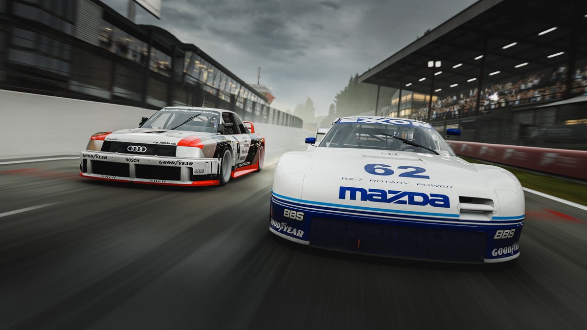 Stratozfearz's tweet photo. Now I'm finally awake.
@forzamotorsport
@IMSA
#ForzaShare #ForzaMotorsport #FM7 #FM7Share #ForzaMotorsport7 #IMSA #Audi90Quattro #MazdaRX7 #MazdaMotorsports #AudiSport https://t.co/Stfi2s4nPC