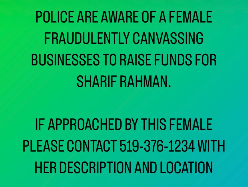 OwenSoundPolice's tweet photo. ⚠️ WARNING ⚠️ https://t.co/Q1FQPJ4bMc