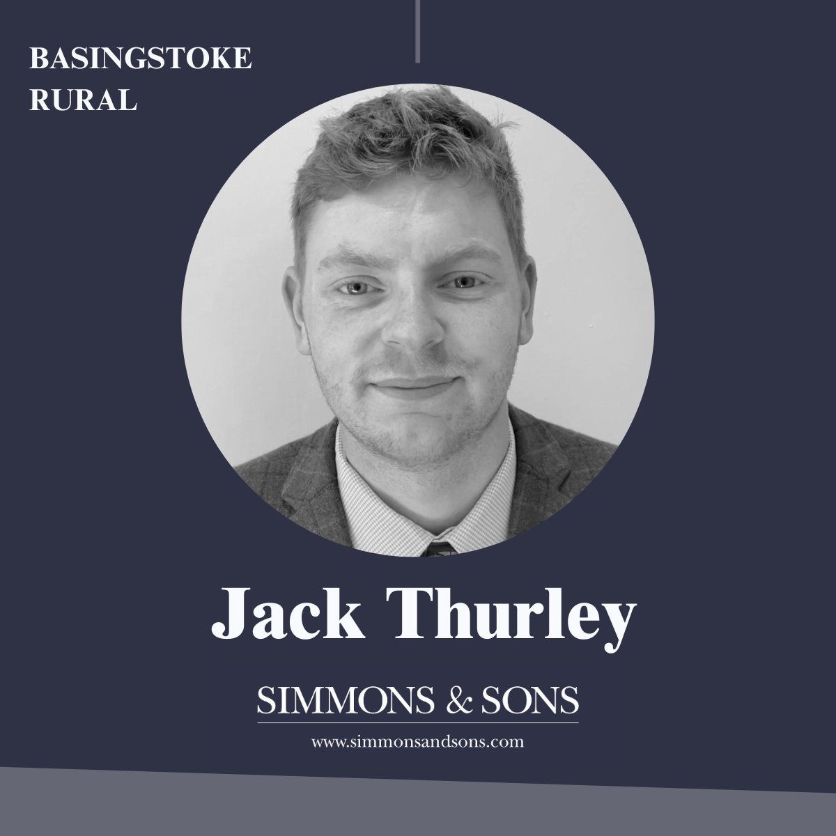 Welcome to our newest member of staff, Jack Thurley, who has joined Simmons &amp; Sons in the Basingstoke Rural Team after graduating from Harper Adams University.

#team #rural #surveyor #property #basingstoke #welcome