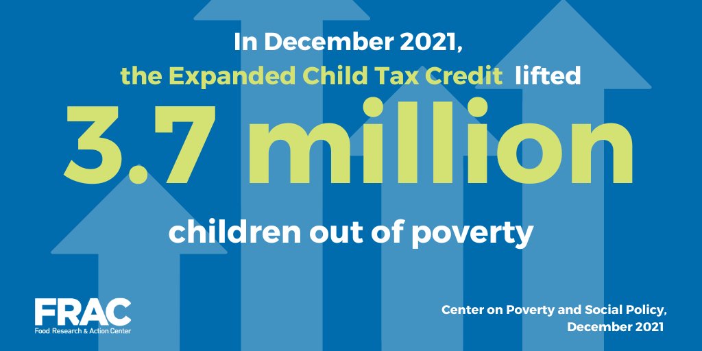 FRAC is proud to join partners like the @ABC__Coalition, @ChildDefender, and @CtrSocialPolicy to #EndChildPoverty and support the #AmericanFamilyAct. Congress has a historic opportunity to help fight poverty and hunger for families with children. frac.org/wp-content/upl…