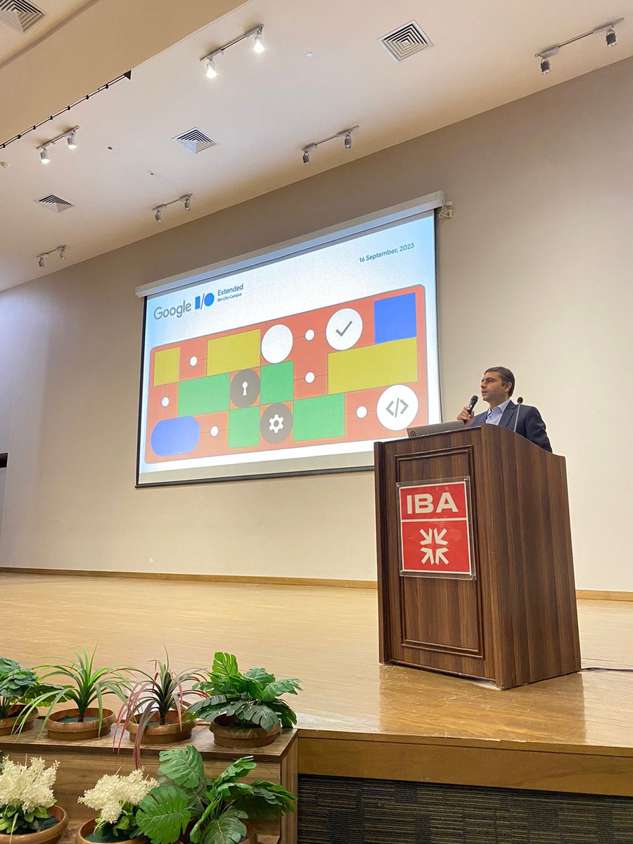 Google I/O Extended Karachi 2023