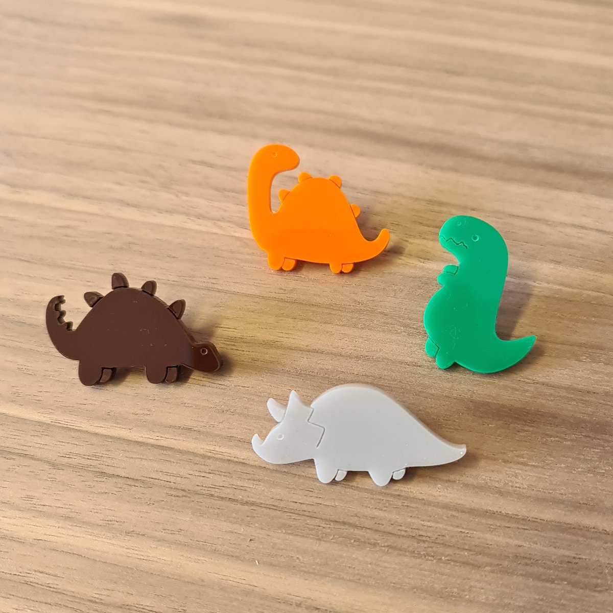 AlteredChic's tweet image. Who doesn't love Dinosaurs? I know we love them! We've had these little dino pins available in @UKShopIndie &amp;amp; they've been popular! They may just find there way online soon too, so keep your eyes peeled! Which is your favourite dinosaur?