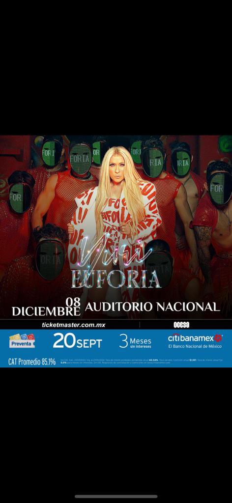 Alguien se quedó con gusto a poco?!… nos vemos en Diciembre! #toureuforia #solohits @AlmaShowMx