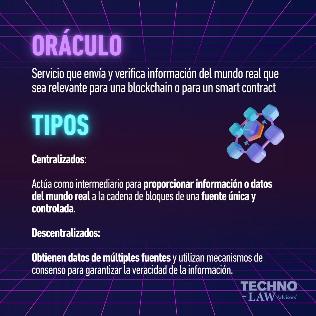 #Criptoglosario
¿Qué es un #oráculo en blockchain?
La tecnología #blockchain nos permite hacer representaciones digitales de activos que están en el mundo real, para lo cual se necesitan crear puentes de información y canales de comunicación entre la realidad física y digital.