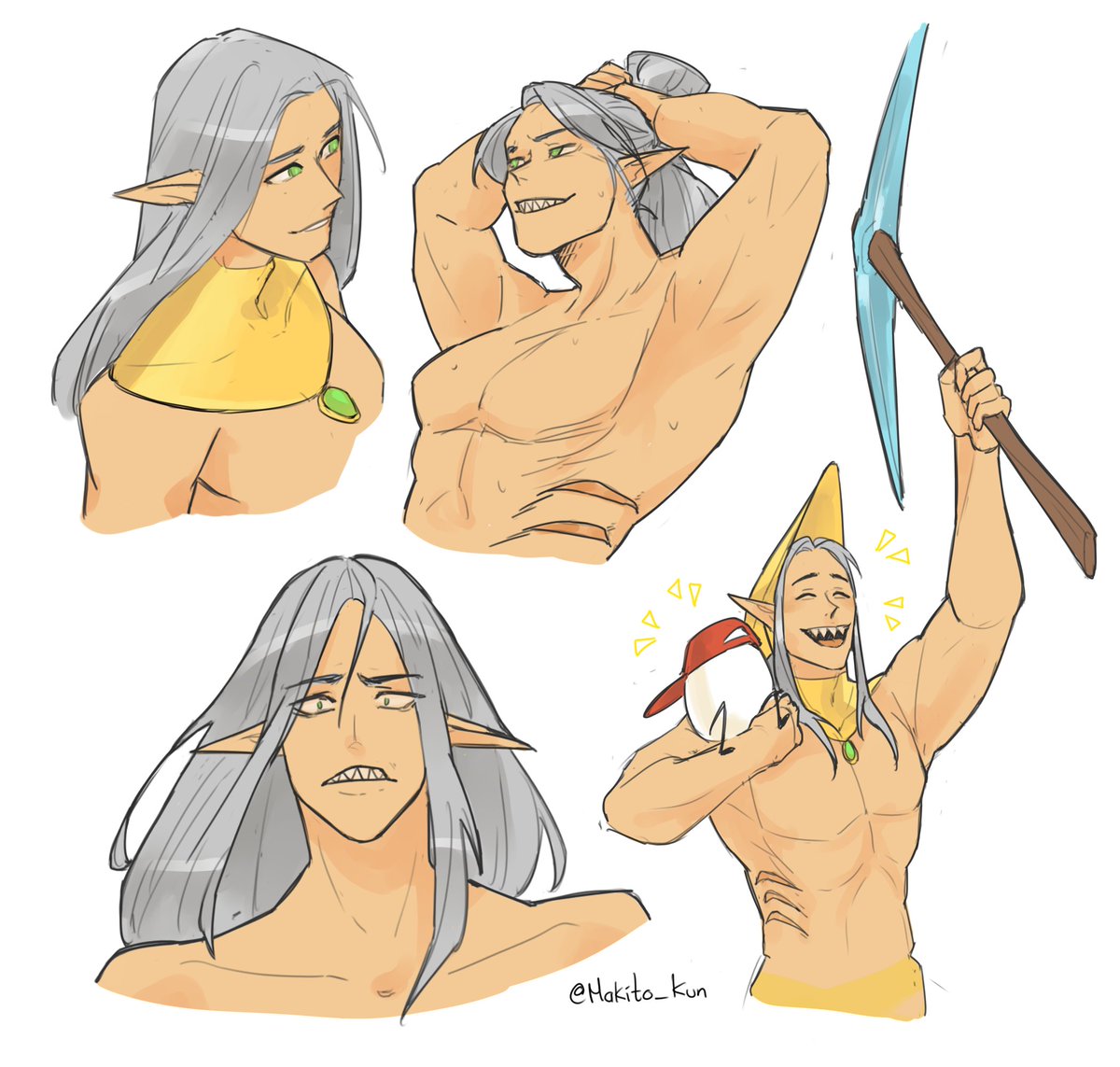 Makito_kun's tweet photo. Me puse a ver los stream de foolish desde donde me quedé... voy en el día 25 ajajaja. 
#qsmpfanart #foolishgamersfanart #leonardafanart https://t.co/xxDUTO2mo4