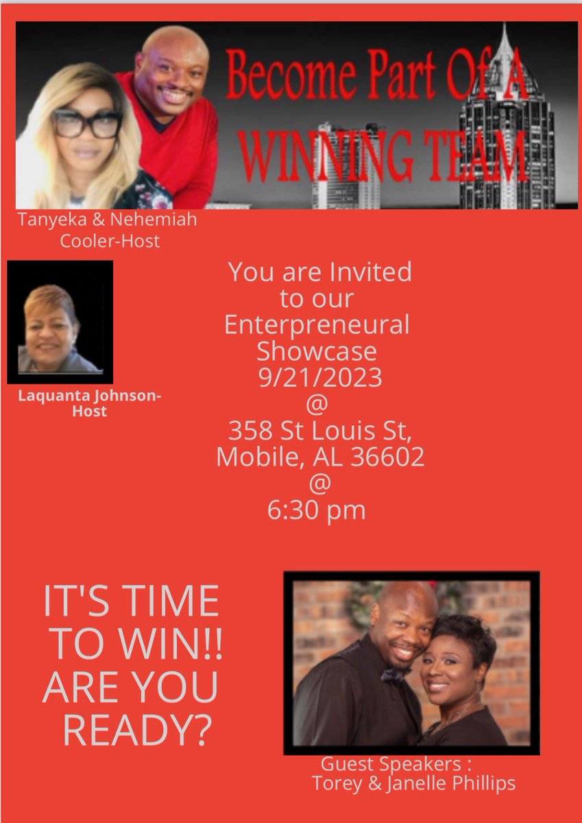 CoolerNehemiah's tweet photo. You don’t want to miss this event! https://t.co/xIUkGMt5dE