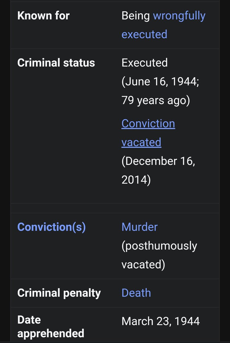 DirectorHaruto's tweet image. George Junius Stinney Jr. (October 21, 1929 – June 16, 1944), was an African American boy, who at the age of 14 was #Wrongfully #Convicted and #Executed by #Ectrocution 

#History #America #Africa
