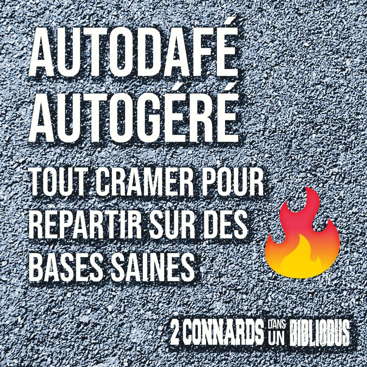 "On n'a pas forcément envie d'être assimilés, nous bibliothéciares à ce côté là de l'institution (la police), mais de fait on commence à l'être de façon vener"
*
*
*
Dernier épisode : Autodafé autogéré

…nnards-dans-un-bibliobus.lepodcast.fr/autodafe-autog…