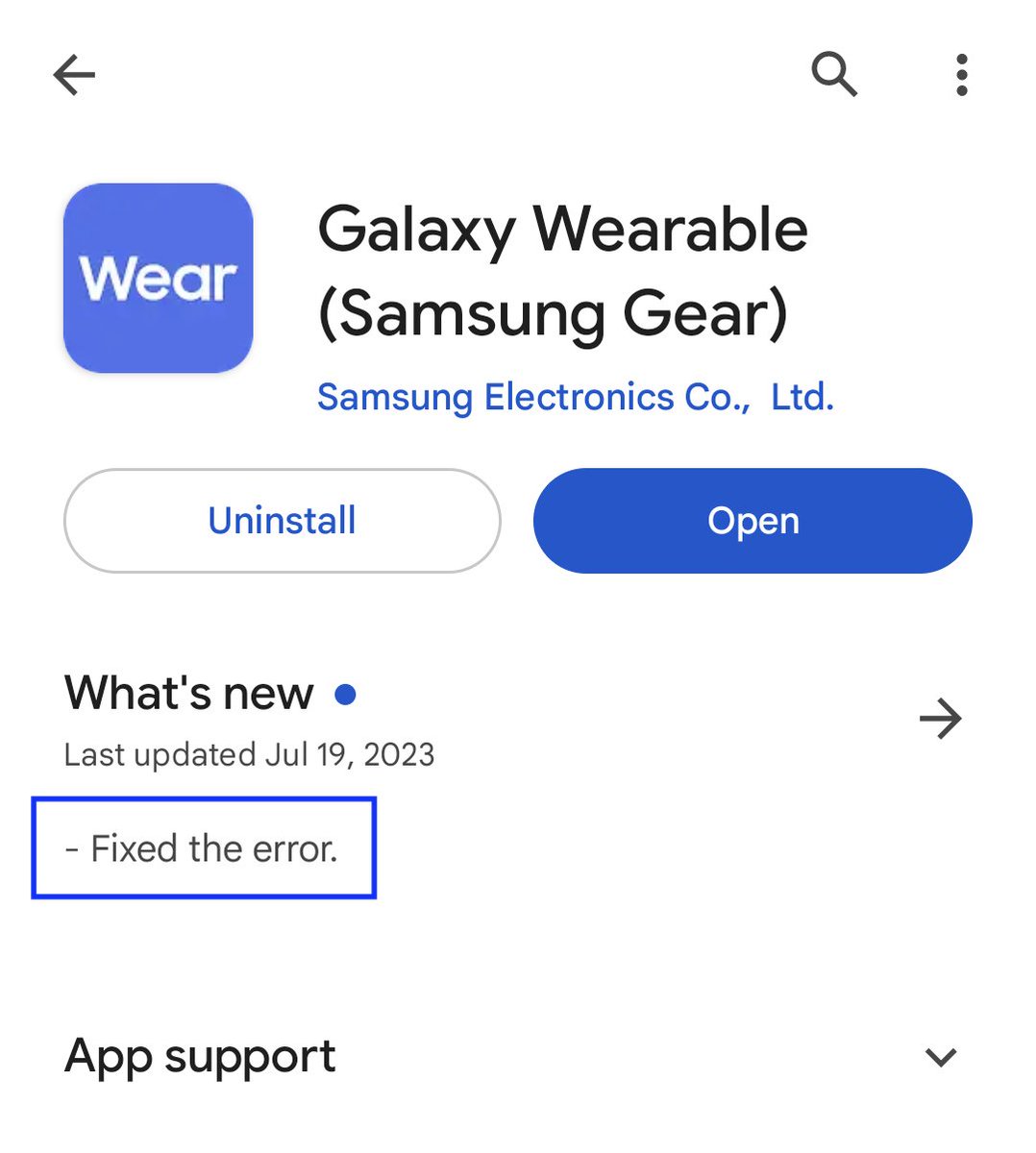 tagavari's tweet photo. "Hey, have you fixed the error yet? Great! Let's put it in the release notes." https://t.co/A5EDa1Wy3m