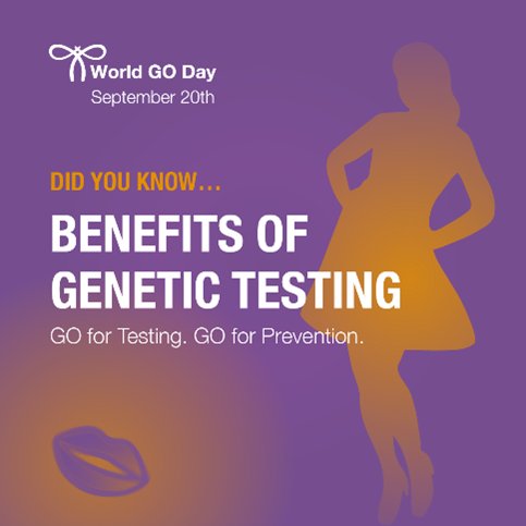 Lynchsyndromirl's tweet photo. Why is it important to #GOforTesting?
If you've been diagnosed with #Endometrial or #Ovarian cancer, knowing your #LynchSyndrome status can help you access more effective treatments, such as #Immunotherapies
#GOforTesting #CancerGenetics #GOforEffectiveTreatment #WorldGODay 💜 https://t.co/wOPWlAyCUF