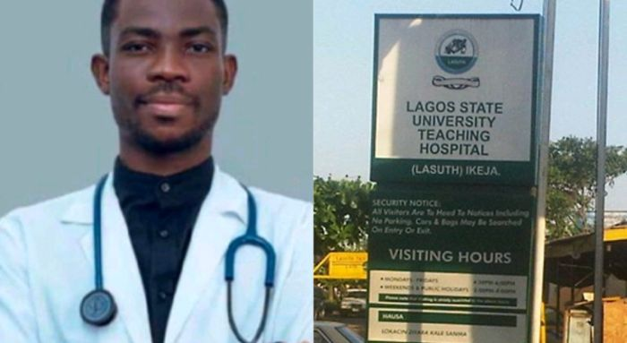 abati1990's tweet photo. LUTH doctor dies after 72-hour non-stop shift https://t.co/ClQNIkwDqM https://t.co/yDpDP7HkHu