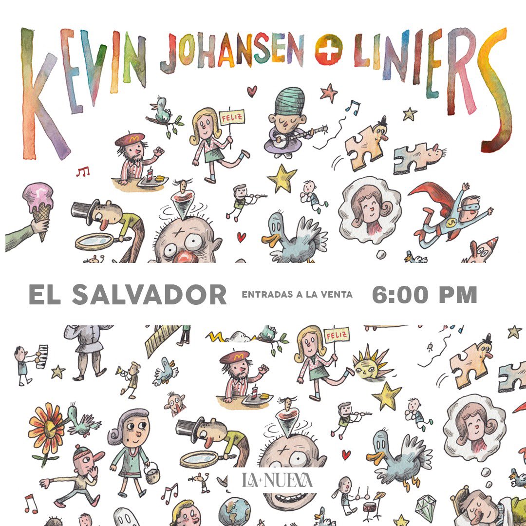 LaNuevaLatam's tweet photo. El artista @k_Johansen por primera vez en El Salvador junto a @porliniers. 🇸🇻

Entradas a la venta a partir de 6:00pm por Smart Ticket. https://t.co/0TY7y7L1oF