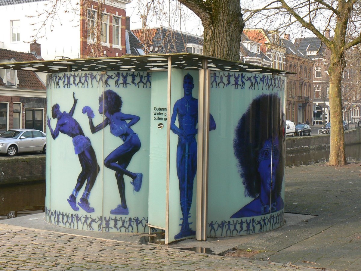 Openbaar Toilet van #RemKoolhaas en #ErwinOlaf #Reitemakersrijge #Groningen ihkv manifestatie #Star is Born 1996