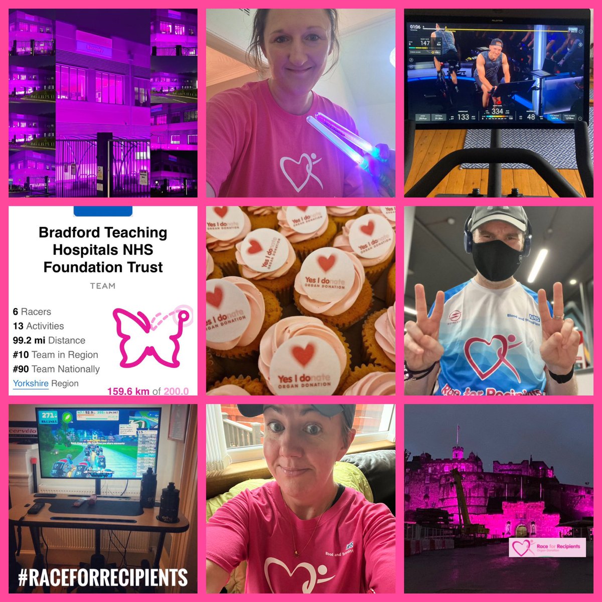 #RaceforRecipients Your day 5 round up in pictures!!💗 Thank you again to all the @R4R2023 racers, getting out there in all weather conditions to dedicate their distance to raising donation awareness & encouraging registered decisions tinyurl.com/R4RODR You are amazing🎉