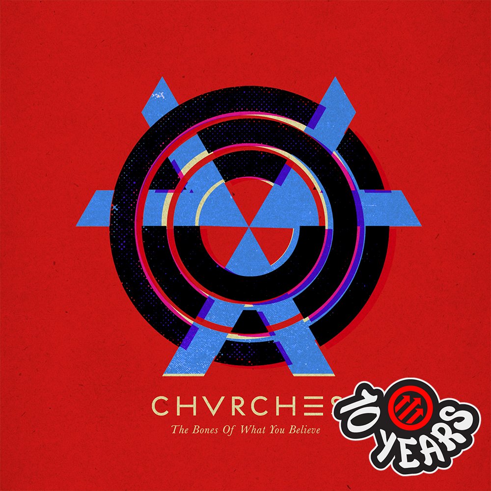 pitchfork's tweet photo. @CHVRCHES' The Bones of What You Believe turns 10 today

Revisit our review here → https://t.co/fKIkCEKFJy https://t.co/itkGjXhQxh