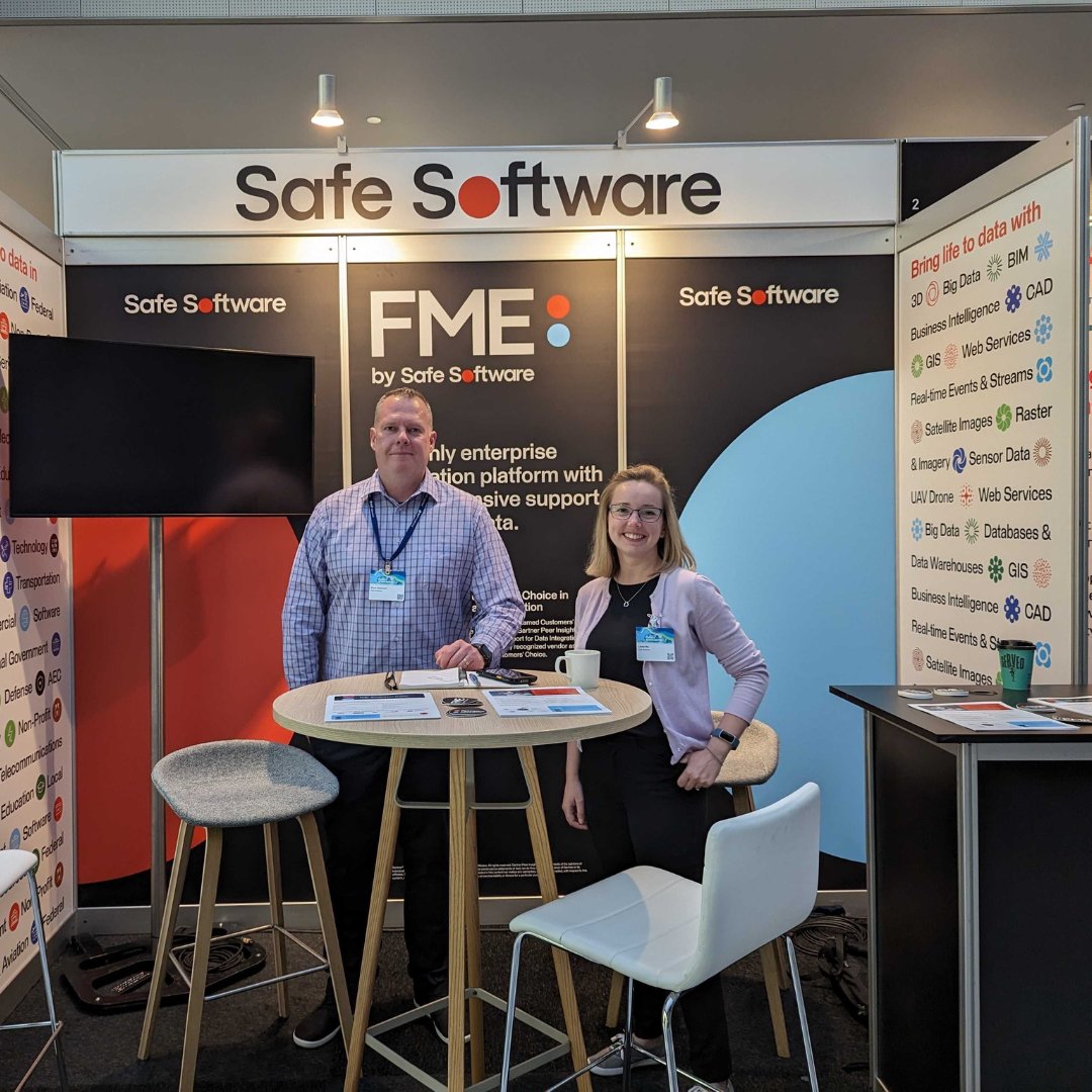 SafeSoftware's tweet image. Our first day at ESRI GIS Netherlands is wrapped up, thank you to everyone that stopped by! We will be at booth #1 again on Sept. 21 - We&apos;re excited to continue to connect, learn, and grow within the GIS community. 
#ESRIGISNetherlands #GISCommunity #FMECommunity #SafeSoftware
