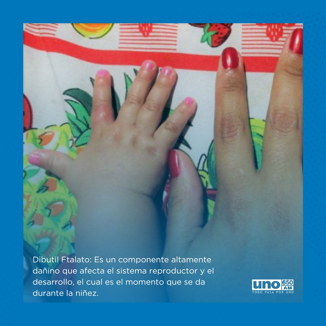 treintamastv's tweet photo. 🔴IMPORTANTE🙌🏻

📌El pediatra Robert Núñez, utilizó su cuenta de "X" para hablar acerca de los riesgos que puede generar el pintar las uñas a las niñas, ya que muchos de los productos contienen sustancias que pueden afectar su desarrollo.

👉🏻Indicó que las menores tienden a absorber más rápido y en mayor cantidad estas sustancias, porque se encuentran en periodo de crecimiento.

▶️Deslizá y enterate más...

#NoticiasUNO | #650AM