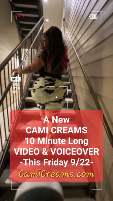 Is it true... there's a new video dropping this Friday 9/22? YES, it's true! The video is ten minutes<a href="/tag/showandtell"class="tags"><span>#showandtell</span></a><a href="/tag/camicreams"class="tags"><span>#camicreams</span></a><a href="/tag/audiostory"class="tags"><span>#audiostory</span></a>