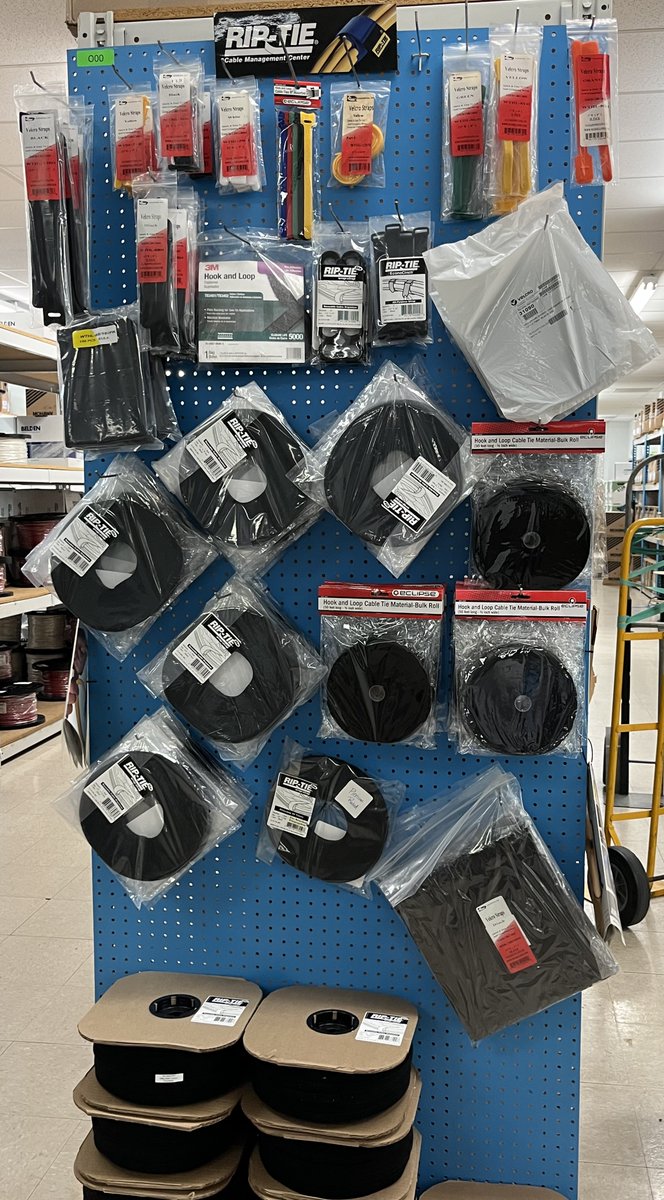 Need Velcro? We are all stocked up for you! Stop by anytime Monday through Friday 7-5.