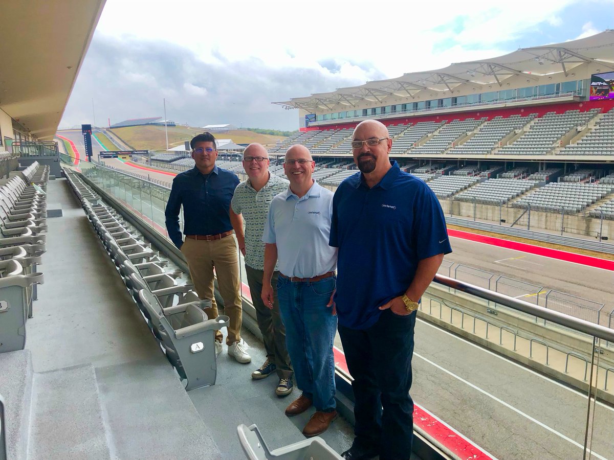 ExtenetSystems's tweet photo. 🏎️📱 A lap of gratitude to @COTA &amp; @WillTownTech from @Forbes for the incredible behind-the-scenes tour! Our cutting-edge network keeps 21 million COTA visitors fueled up and connected.  🏁 🙌   #COTA #Extenet #FastNetworks #BehindTheScenes https://t.co/GLQLMQcG7Z