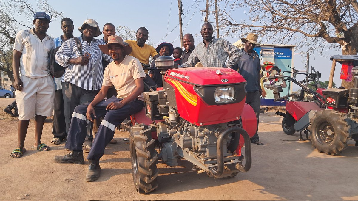 Zimbabwe smallholder farmers lack adequate draught power given the poor state of livestock following the severe January disease. The 4 wheel tractors is very limited and access is a challenge. The only better solution is the 2 wheel tractor. It's small but more efficient.