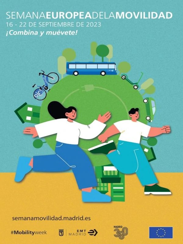 El 22 de septiembre se celebra además el evento ¡El día sin coches!, origen de esta iniciativa europea, que pretende encontrar nuevas soluciones a los problemas asociados al aumento del tráfico en las ciudades. Por eso, te invitamos a venir al cole en bici #mobilityweek2023