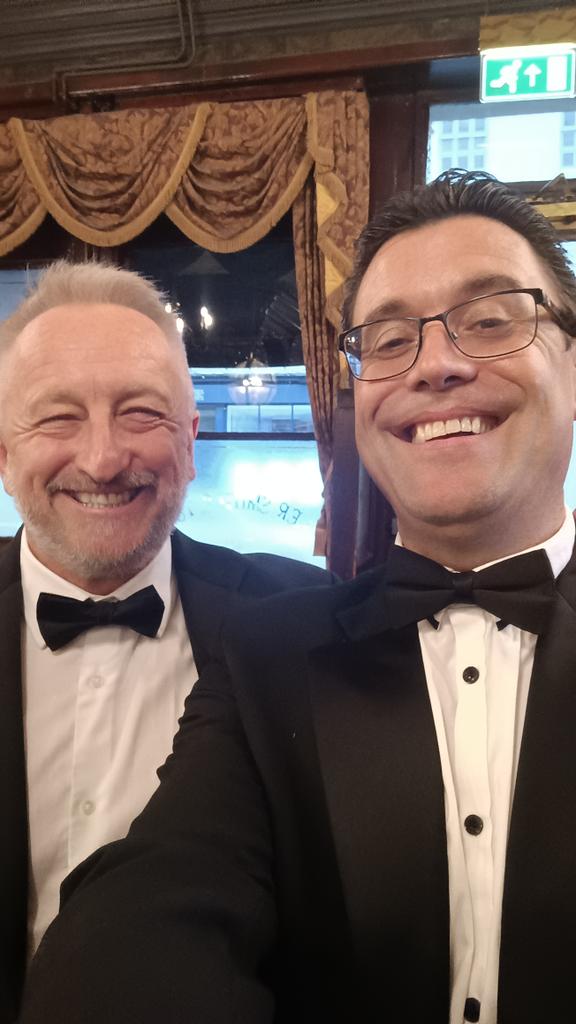 DForsdyke's tweet photo. Cheeky beer before the #ILPAwards with @JohnTweed. Bring Champagne to to table 12! https://t.co/HJ9BYk3x4Y